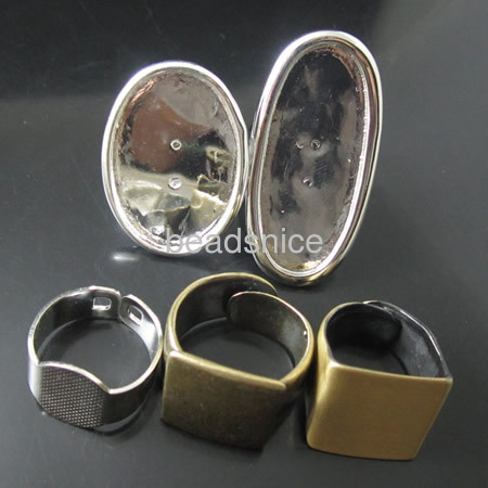 Brass ring,Nickel-Free,Lead-Safe,